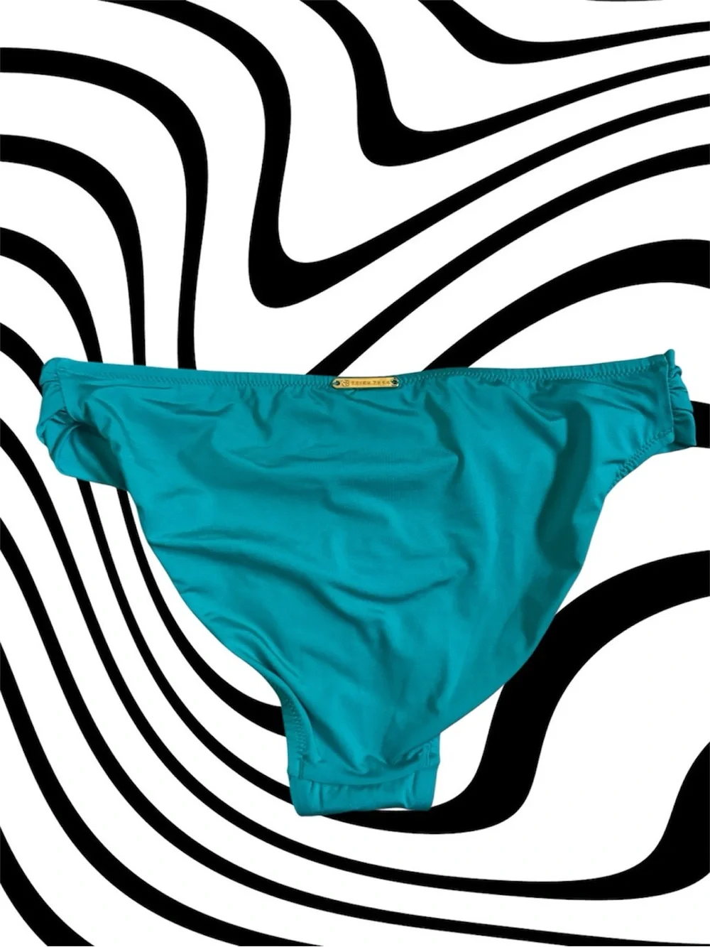 Turquoise Women's Bikini Bottom - classic swim brief